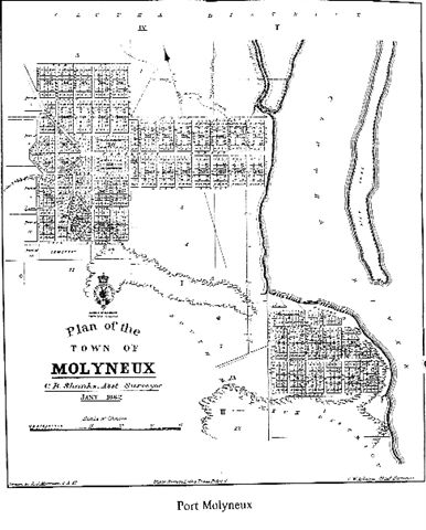 Map of Port Molyneux